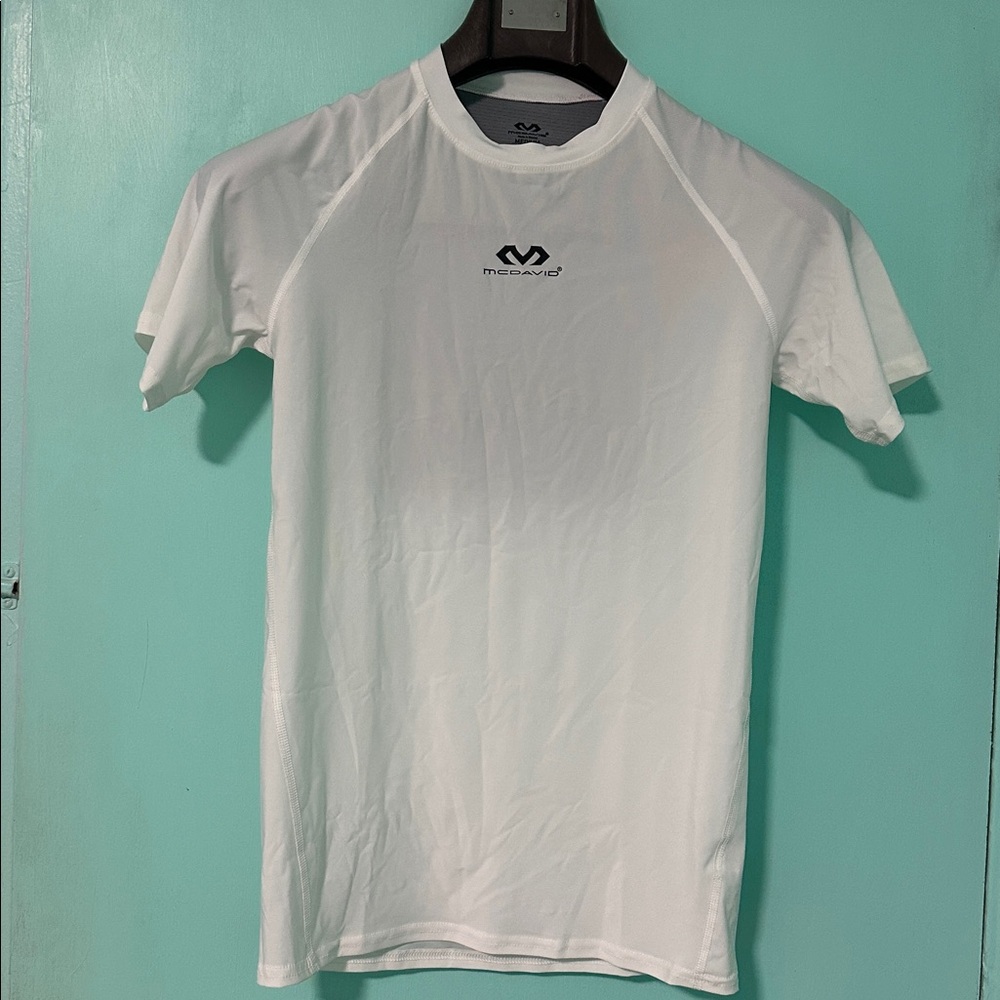 White Compression Shirt for Men